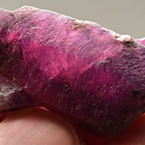 85 Carat Full Terminated Fluorescent X-Shape Corundum Crystal @Badakhshan Afghan