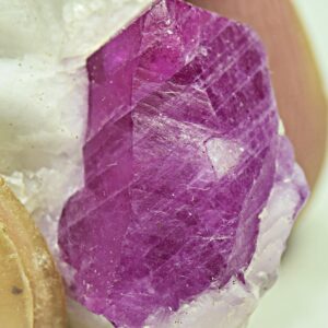 22 Carat Terminated Ruby Crystal Specimen From Jigdalok Afghanistan