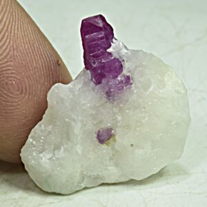 20 Carats Terminated Ruby Crystal Specimen From Jigdalok Afghanistan