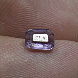 0.3 Carat Faceted Fluorescent Scapolite Cut Gemstone From Swat Pakistan