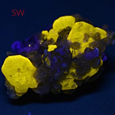 30 Carat Fluorescent Apatite Crystal Specimen With Mica & Tourmaline From Kunar Afghanistan