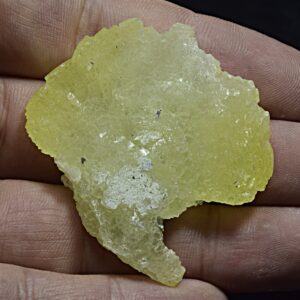 114 Carat Yellow Brucite Crystal From Baluchistan Pakistan