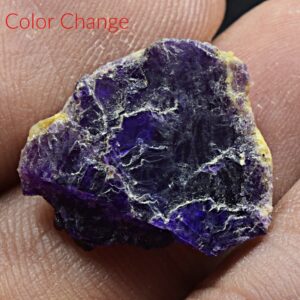 10 Carat Fluorescent Phosphorescent Sharp Color Change Hackmanite From Badakhshan Afghanistan