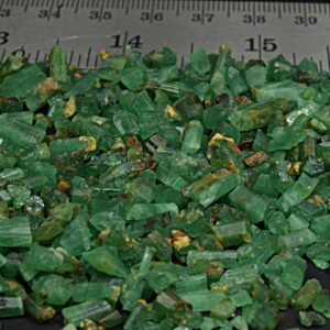 196 Carat Rich Green Panjshir Emerald Crystals Lot From Afghanistan