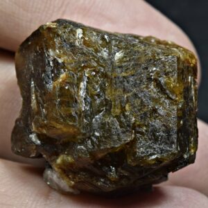 135 Carat Full Terminated Fluorescent Dravite Tourmaline Crystal With Mica From Badakhshan Afghanistan