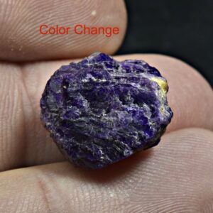 14 Carat Fluorescent Phosphorescent Sharp Color Change Hackmanite From Badakhshan Afghanistan