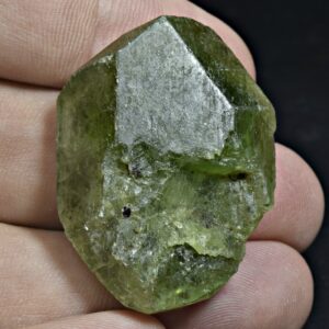 107 Carat Green Diopside Crystal From Badakhshan Afghanistan