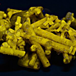 84 Carat Fluorescent Apatite Crystal Bunch with Quartz from Skardu Pakistan