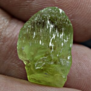 14 Carat Terminated Etched Peridot Crystal From Pakistan