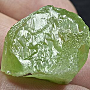 52 Carat Terminated Etched Peridot Crystal From Pakistan