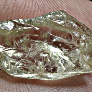 12 Carat Fluorescent Scapolite Crystal: Badakhshan Afghanistan