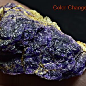 145 Carat Fluorescent Phosphorescent Sharp Color Change Hackmanite From Badakhshan Afghanistan