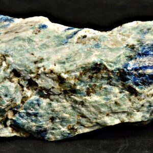 135 Gram Fluorescent Bi-Color Sodalite With Fluorescent Calcite Gonnardite & Pyrite From Kunar Afghanistan