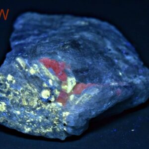 141 Gram Terminated Unknown Crystal With Fluorescent Mineral From Badakhshan Afghanistan