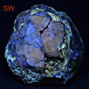 2160 Gram Fluorescent Marialite Scapolite Crystal Specimen Fluorescent with Zoisite and Pyrite Badakhshan Afghanistan