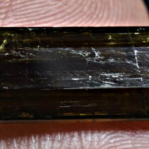 7.9 Carat Faceted Epidote Cut Gemstone From Pakistan