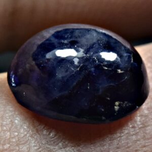3 Carat Sapphire Cabochon Badakhshan Afghanistan Natural Corundum Collector Gemstone