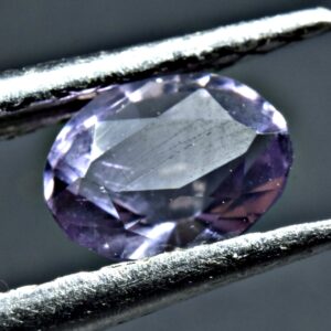 0.5 Carat Faceted Fluorescent Scapolite Cut Gemstone From Badakhshan Afghanistan