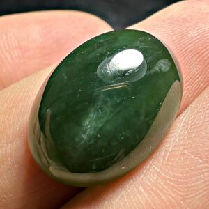 17.7 Carat Natural Beautiful Hydrogrossular garnet Cabochon From Afghanistan