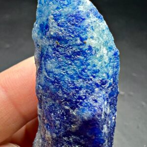 166 Carat Fluorescent Afghanite Crystal With Fluorescent Calcite, Pyrite From Badakhshan Afghanistan