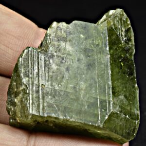 197 Carat Green Diopside Crystal From Badakhshan Afghanistan