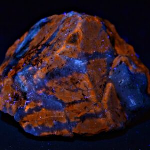 244 Carat Fluorescent Sodalite Crystal With Fluorescent Calcite, Gonnardite And Pyrite From Badakhshan Afghanistan