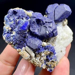 626 Carat Lazurite Crystal Specimen With Fluorescent Phlogopite, Forsterite Crystals Pyrite From Badakhshan Afghanistan