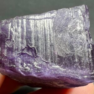 199 Carat Fluorescent Purple Scapolite Crystal From Badakhshan Afghanistan