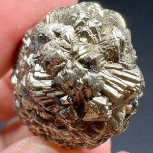 178 Carat Lustrous Pyrite Crystals Cluster From Mansehra Pakistan