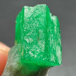 39 Carat Natural Green Color Emerald Crystal Specimen From Swat Pakistan