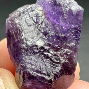 40 Carat Fluorescent Purple Scapolite Crystal From Badakhshan Afghanistan