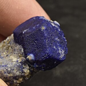 86 Carat Lazurite Crystal With Fluorescent Phlogopite & Pyrite From Badakhshan Afghanistan