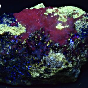 93 Carat Lazurite With Fluorescent Calcite, Florescent Phlogopite & Pyrite From Badakhshan Afghanistan