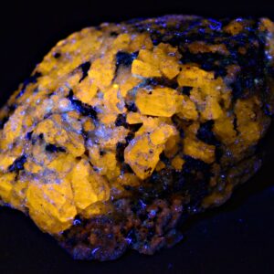 202 Gram Fluorescent Marialite Scapolite Crystal Specimen Combined With Sodalite & Pyrite From Badakhshan Afghanistan