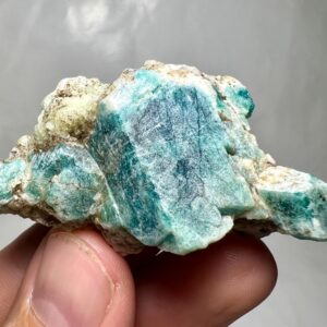 126 Carat Fluorescent Sodalite Crystal On Matrix From Badakhshan Afghanistan