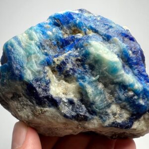 438 Gram Fluorescent Afghanite  Specimen With Fluorescent Calcite & Pyrite From Badakhshan Afghanistan