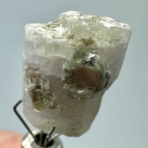 19 Carat Fluorescent Apatite Crystal With Mica From Kunar Afghanistan