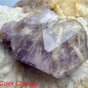 880 Grams Fluorescent Phosphorescent Hackmanite Crystal with Winchite Inclusion Specimen from Badakhshan Afghanistan