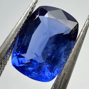 1.9 Carat Faceted Fluorescent  Phosphorescent Hackmanite Cut Gemstone From Badakhshan Afghanistan