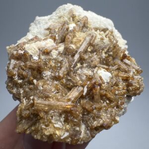 90 Gram Natural Childrenite-Eosphorite Crystals Cluster on Matrix from Nuristan Afghanistan