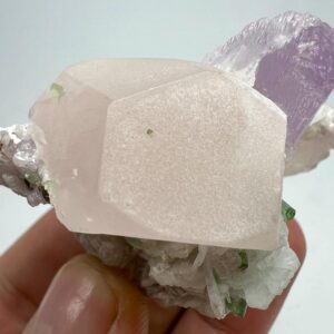 527 Carat Morganite Crystal Specimen with Kunzite, Tourmaline, Lepidolite & Albite