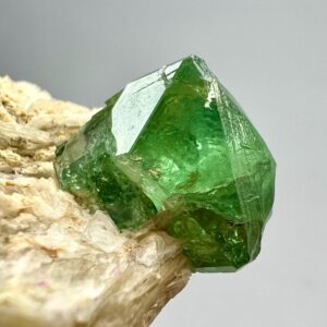 149 Carat Demantoid Garnet Crystal Specimen From Khust Afghanistan