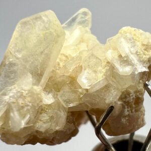 6 Carat Natural Stellerite Crystal With Lepidolite Mica From Afghanistan