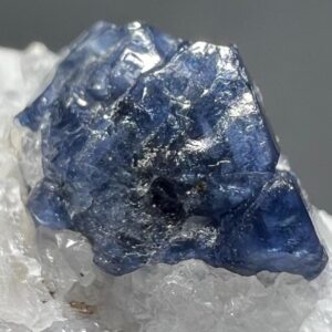 353 Carat Terminated Blue Spinel Crystals Specimen With Mica From Pakistan