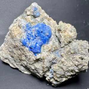 330 Gram Fluorescent Afghanite Crystals Specimen Combined With Fluorescent Calcite, Fluorescent Phlogopite & Pyrite From Badakhshan, Afghan