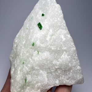 478 Gram Rare Top Green Color Pargasite Crystals On Matrix From Badakhshan Afghanistan