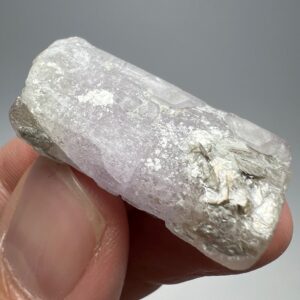 39 Carat Purple Apatite Fluorescent Crystal with Mica from Kunar Afghanistan