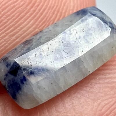 2.7 Carat Faceted Fluorescent Sapphire Gemstone from Afghanistan – Natural Collector Cut Stone