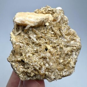 Natural Childrenite-Eosphorite Crystal Cluster on Feldspar From  Afghanistan