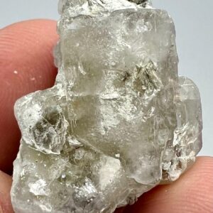 60 Carat Fluorescent Purple Apatite Crystal With Mica From Kunar Afghanistan